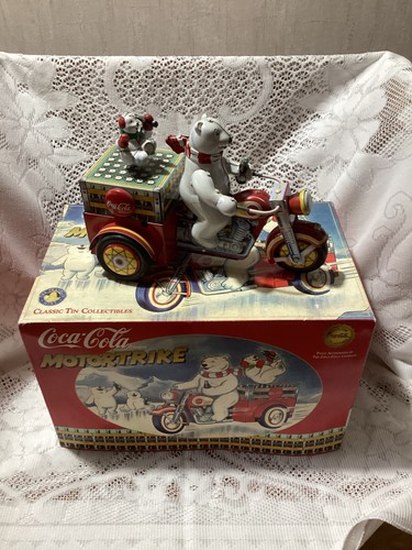 Coca cola motorbike bear - coca-cola,