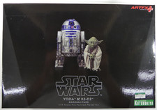 Kotobukiya Yoda & R2-D2 Dagobah Pack ARTFX 1/10th Scale Model Kit  Incomplete