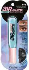 L'OREAL AIR VOLUME MEGA MASCARA BLACKEST BLACK  WATERPROOF # 853 NEW SEALED CARD