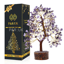 Amethyst crystal tree life - amethyst,
