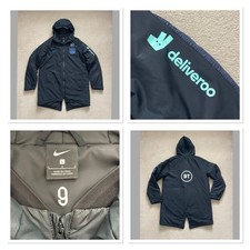 England Nike Player Issue Worn Pro STORM-FIT Winter Bench Padded Coat L KANE 9