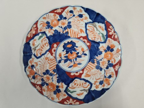 Japanese plate imari porcelain - japanese,