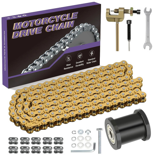 Gold chain mini bike - gold,