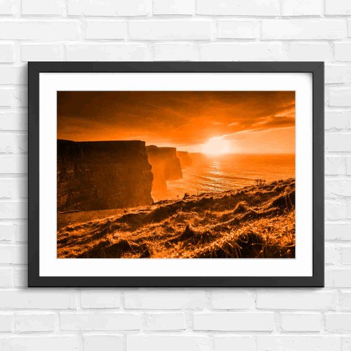 Dramatic irish coast - coast, cliffs