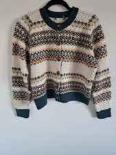 Chunky Fair Isle Cardigan