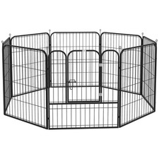 PawHut 8 Panel Heavy Duty Dog
