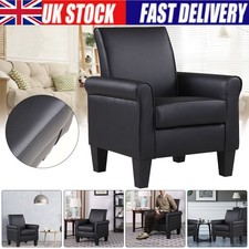 Single Sofa Arm Chair PU
