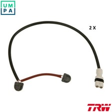 WARNING CONTACT BRAKE PAD WEAR