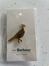 barbour pin badge Pheasant 