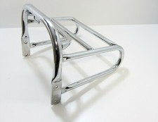 Chrome rear luggage rack
