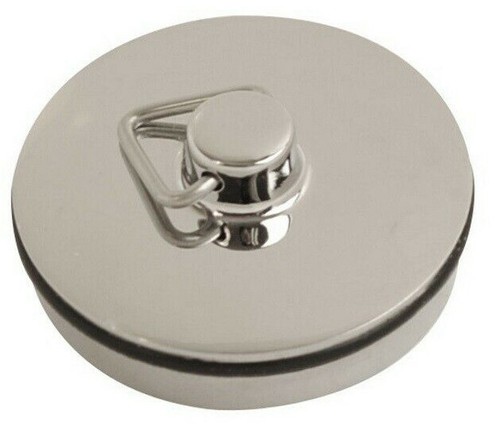Metal basin plug - metal, bath