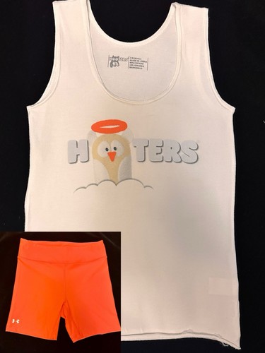 Vintage hooters tank orange - tank, w