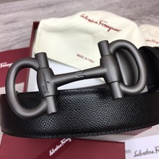 Black Gunmetal Buckle NWT