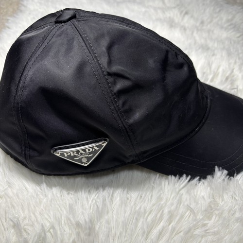 Prada black nylon baseball - prada,