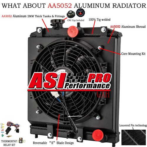 Radiator shroud fan - shroud, for