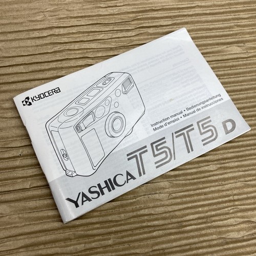 Yashica t5d instruction - yashica,