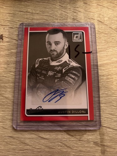 2018 panini donruss nascar - nascar, red