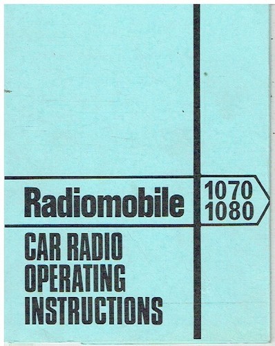 Radiomobile model 1070 - radiomobile, &