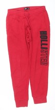 Hollister Womens Red Jogger