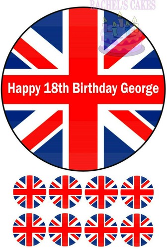 Union jack flag personalised - union,