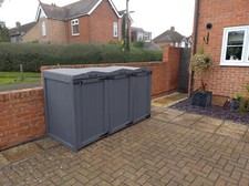 Wheelie bin storage - wheelie,