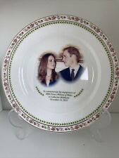 Royal Doulton Plate Celebrate The Engagement Prince William Catherine Middleton