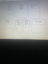 VW transporter T5 T6 swb ply