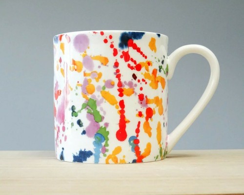Bone china colourful - china, paint