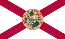 FLORIDA U.S.A. STATE FLAG 5 X