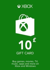 £10 Microsoft XBOX UK Digital