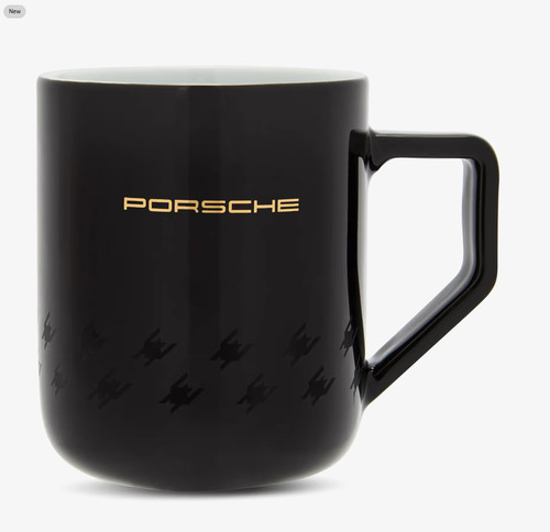 Porsche cup with - iconic, pepita