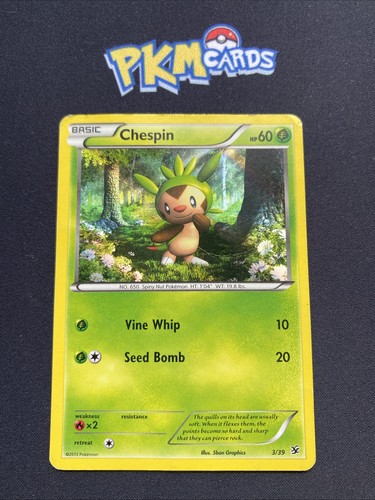 Pokémon tcg chespin y - pokémon,