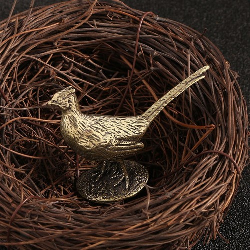 Long tailed pheasant statue - long,