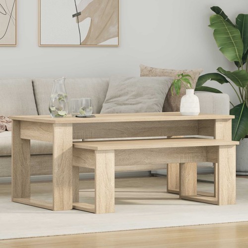 Modern wooden 2pcs coffee - modern,