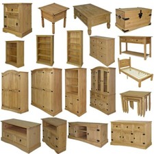 Brown Rustic Mexican Pine Wood