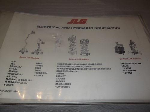 Jlg boom scissor - boom,, &