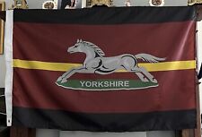 Prince Of Wales Own Regiment Of Yorkshire 5’ x 3’ Colours Flag ( 1PWO-CB) 30