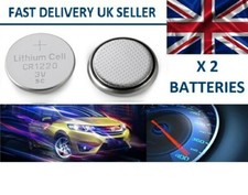 2 X CAR KEY FOB BATTERIES FOR RENAULT TRAFFIC KANGOO MASTER 2 BUTTON CR1220