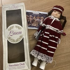 Laura Porcelain Doll the