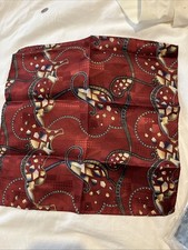 Handkerchief Made of 100% Silk  Amsterdam Airport New