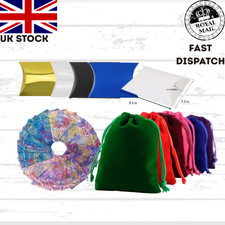 Soft Velvet, Organza, Drawstring Gift Bags, Pillow Box Wedding Jewellery PouchUK