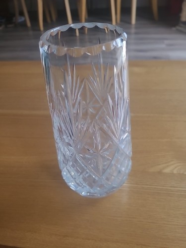 Vintage crystal cut glass - cut,