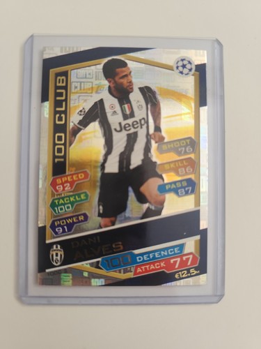 Match attax dani alves - attax, 16/17