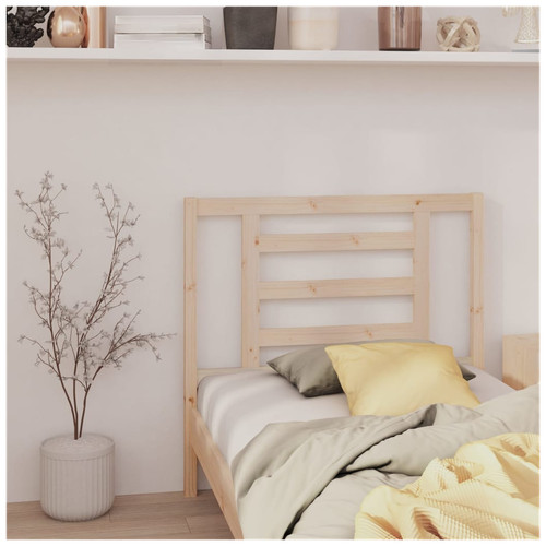 Headboard solid pine natural - headboard,
