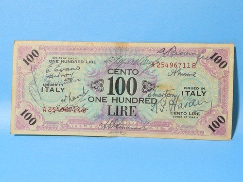 Signed 1943 a254 wwii - 1943,