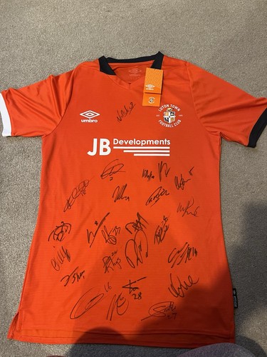 Signed luton town - signed,