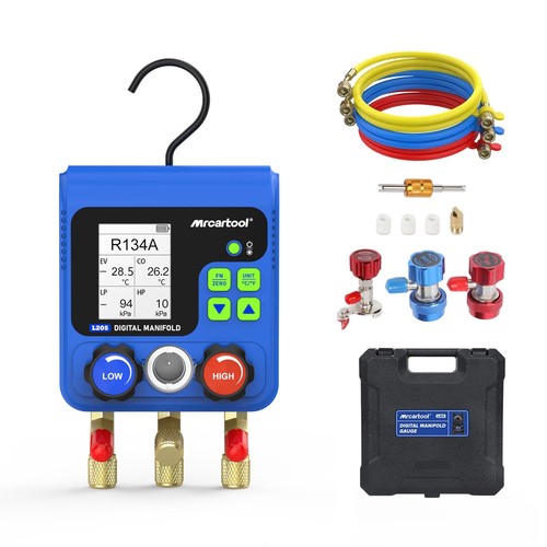 Digital manifold gauge hvac - ac,