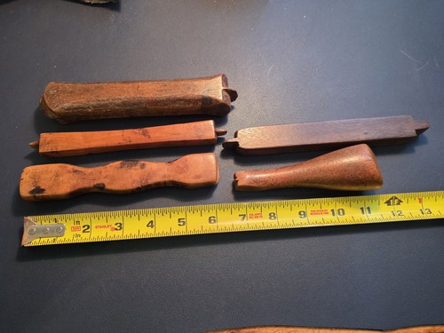 Lot antique leather working - of,