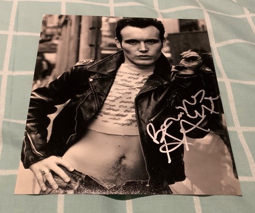Adam ant hand signed photo - ant,