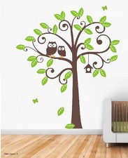 Bird Owl Tree Jungle Nursery